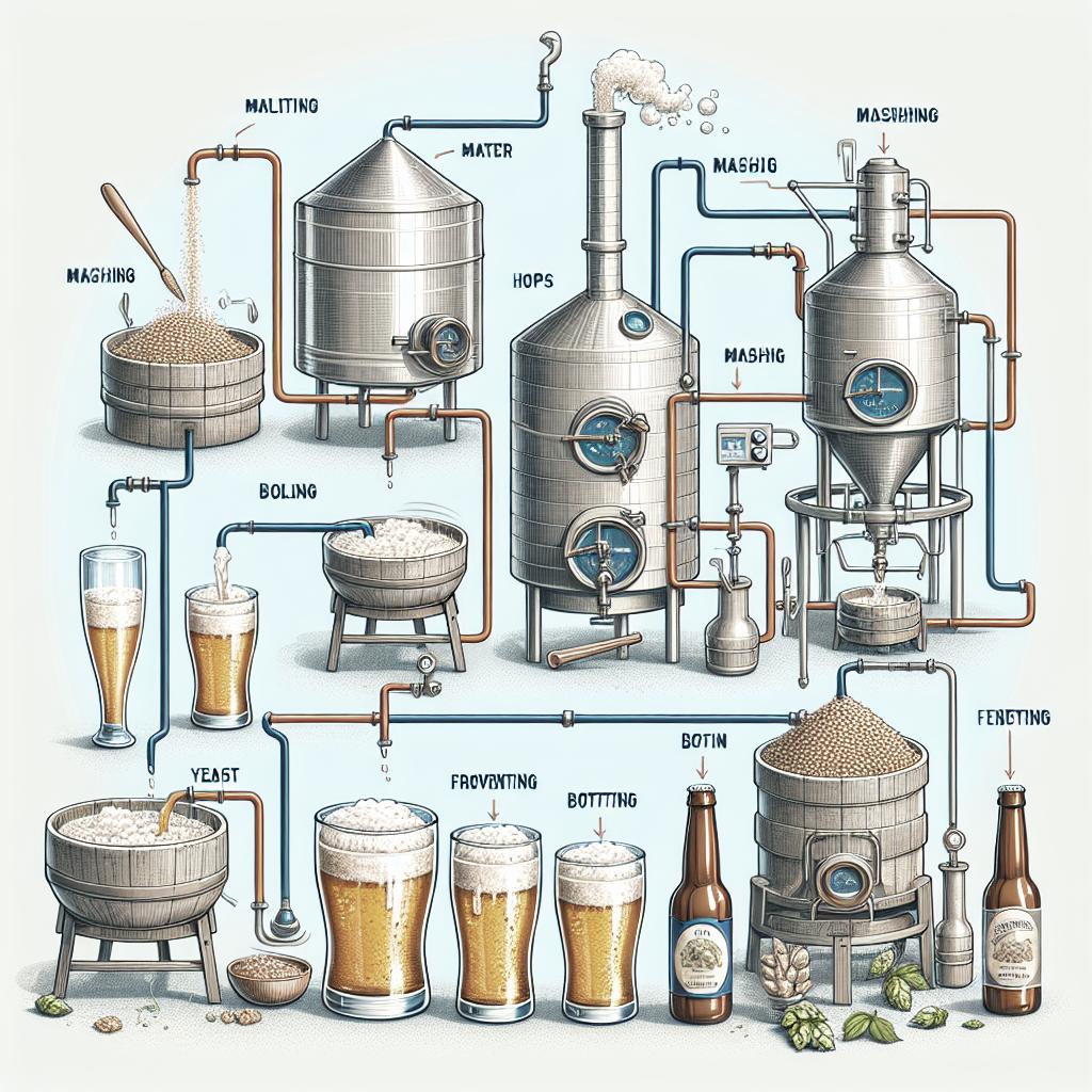 Les étapes essentielles du brassage de la bière